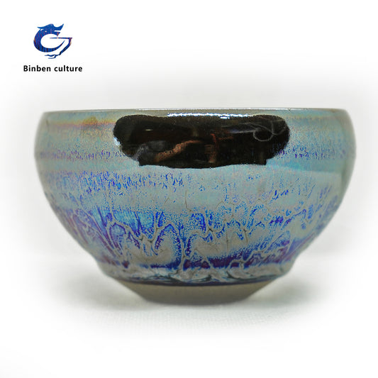 Blue Enchantress series glazed bowl