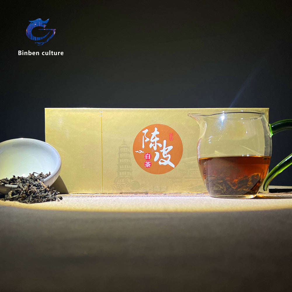 Tangerine peel white tea-(Shoumei-tangerine peel)