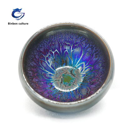 Blue Enchantress series glazed bowl