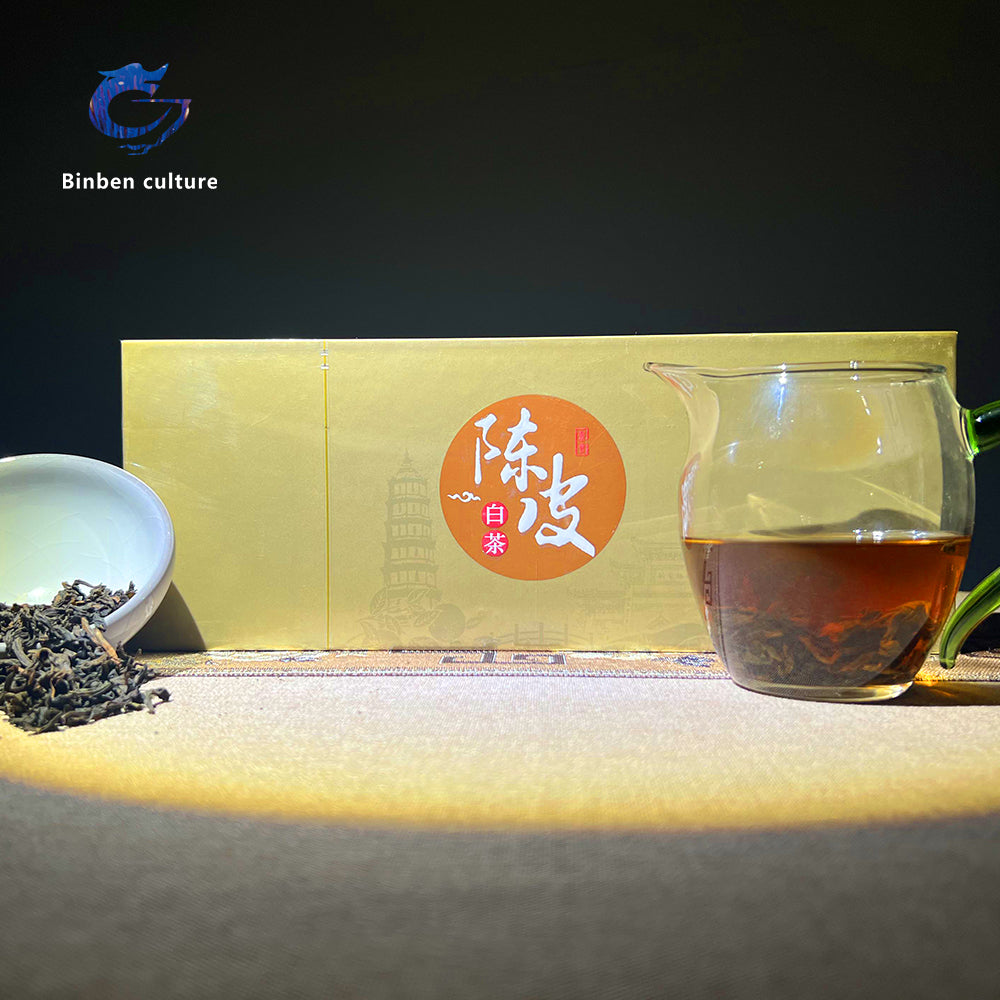 Tangerine peel white tea-(Shoumei-tangerine peel)