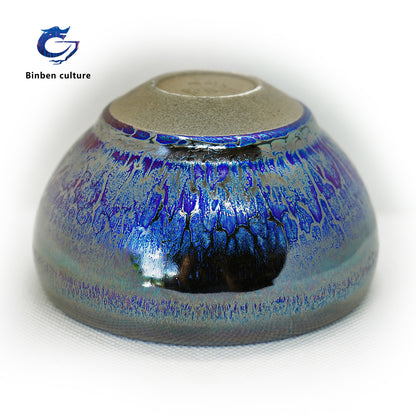 Blue Enchantress series glazed bowl