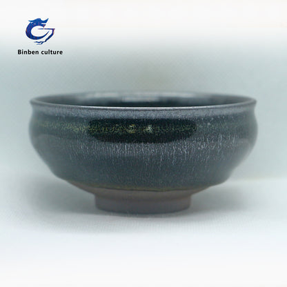 Wu Linsen's pottery type: Incense burner Glazed surface: Silver glass