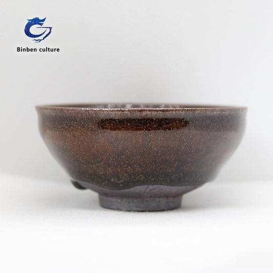 Glazed surface: Antique wood fired sauce colored glazed ware Type: Incense burner