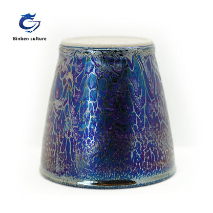 Blue Enchantress Series Glazed Coke Cup