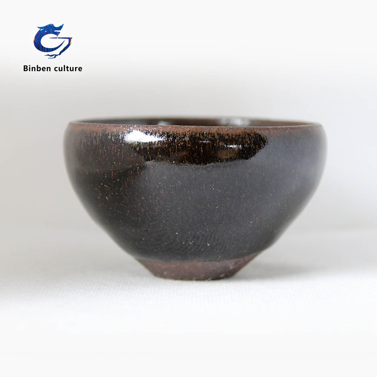 Glazed surface: antique wood fired imperial vessel type: footless bowl