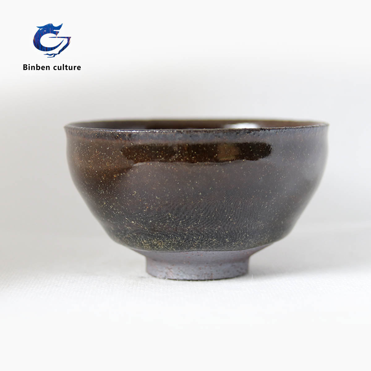 Glazed surface: antique wood fired jade texture Type: bottle cup