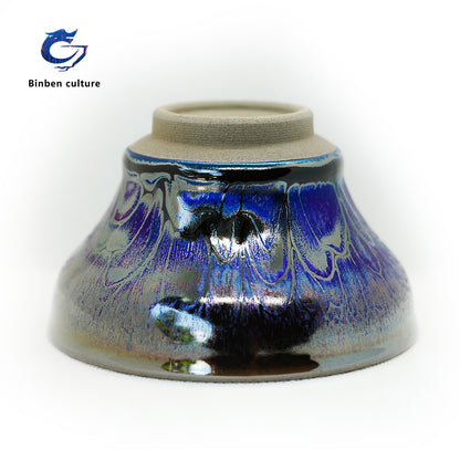 Blue Enchantress Series Glazed Magnolia Cup