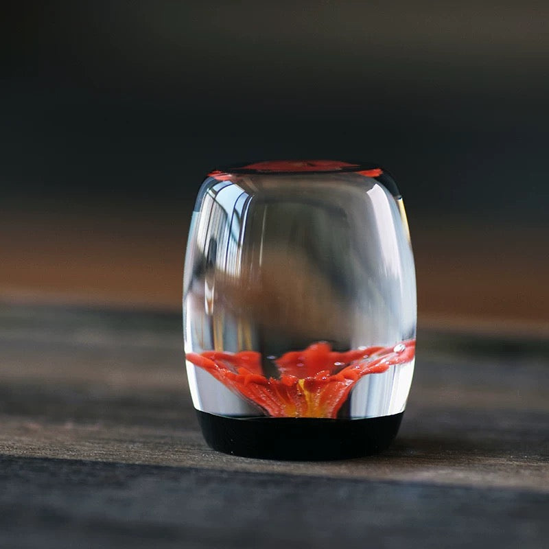 Premium Handcrafted Chinese Glass Lid Rest