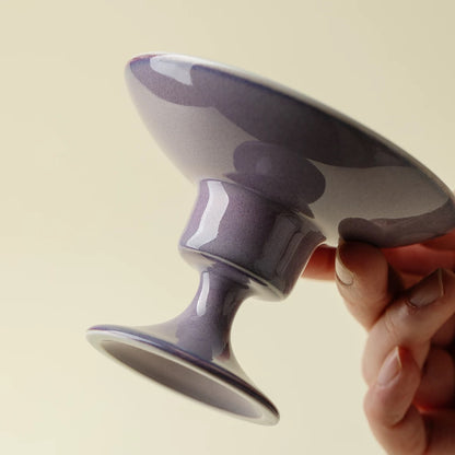 Jun Kiln Alchemy Incense Altar – Yongzheng-Era Flambé Vessel with Violet Trails (Handbuilt Ceremonial Xiangdao Sanctuary