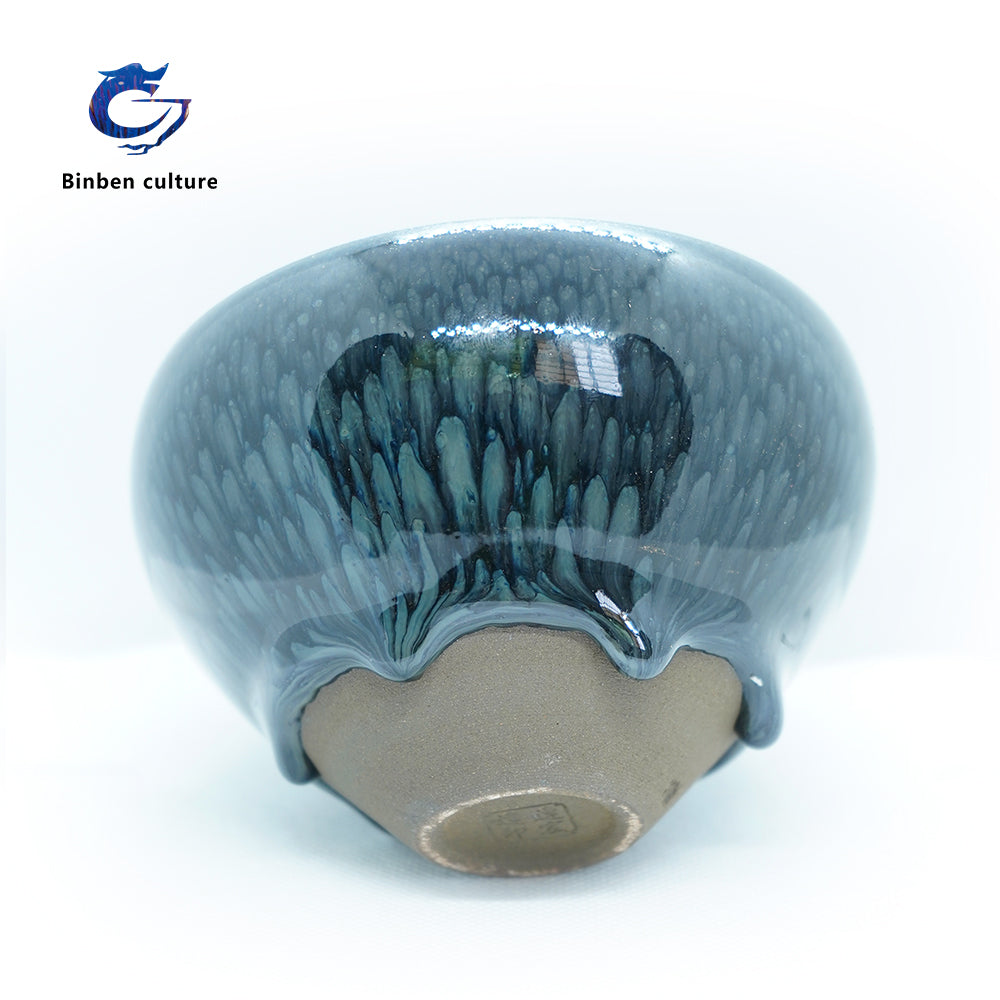 Even Hongda blue partridge bowl type building lamp