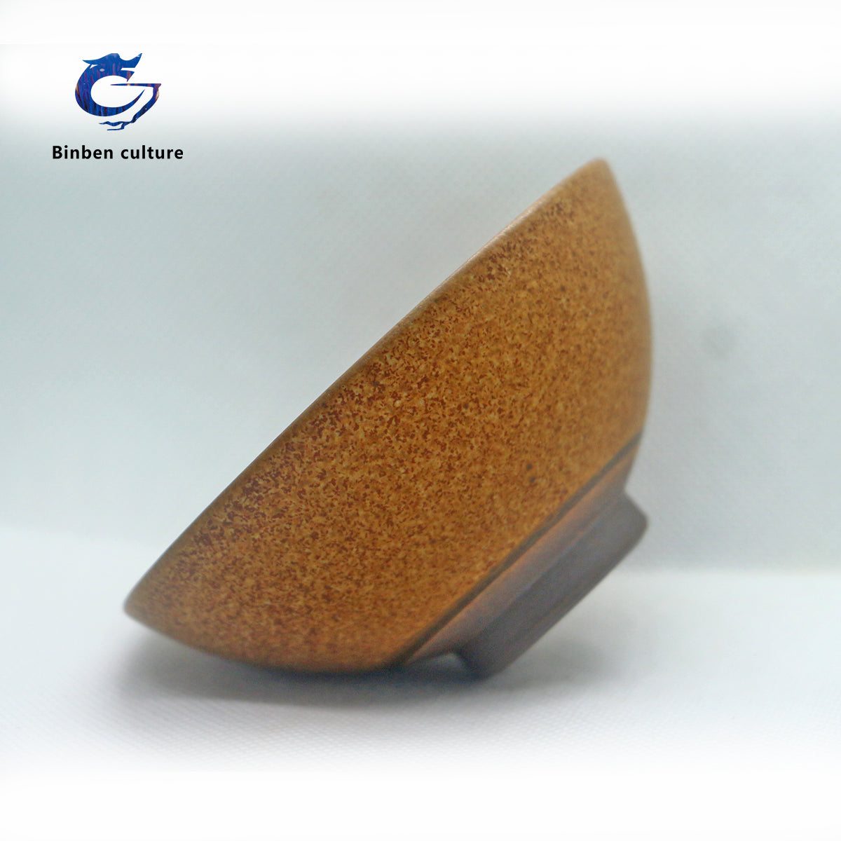 Wu Linsen's pottery type: flat mouth glazed surface: kiln transformed gold thread