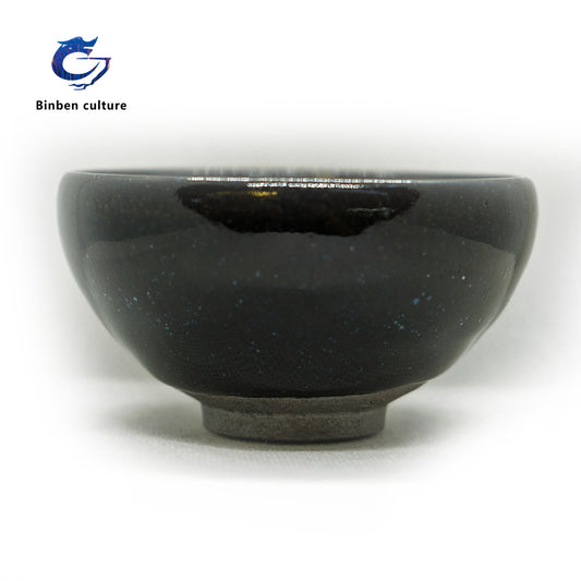 Dark gold painting series glazed bowl type