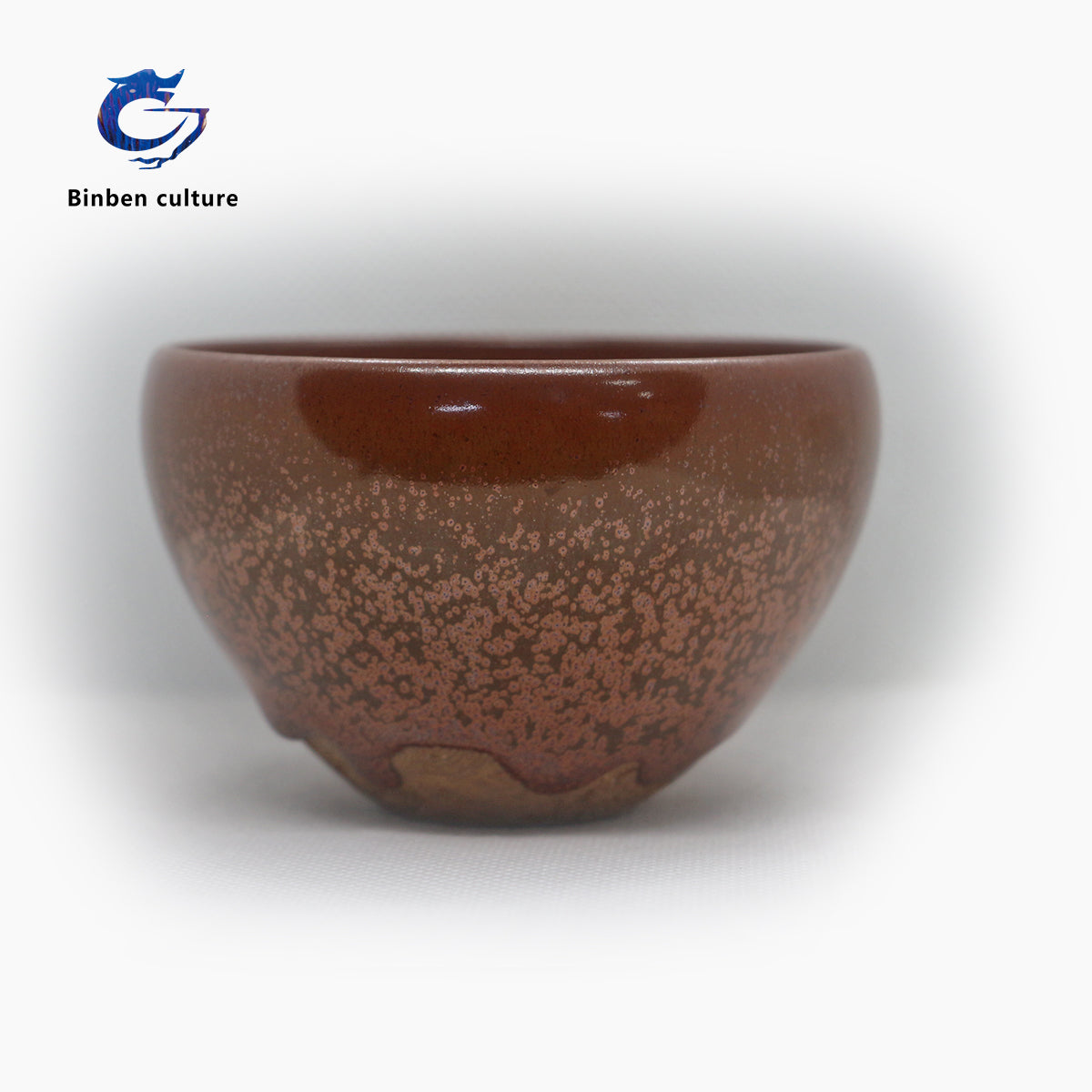 Chen Yuanfu Type: Barefoot Bowl Glazed Surface: Red Plum