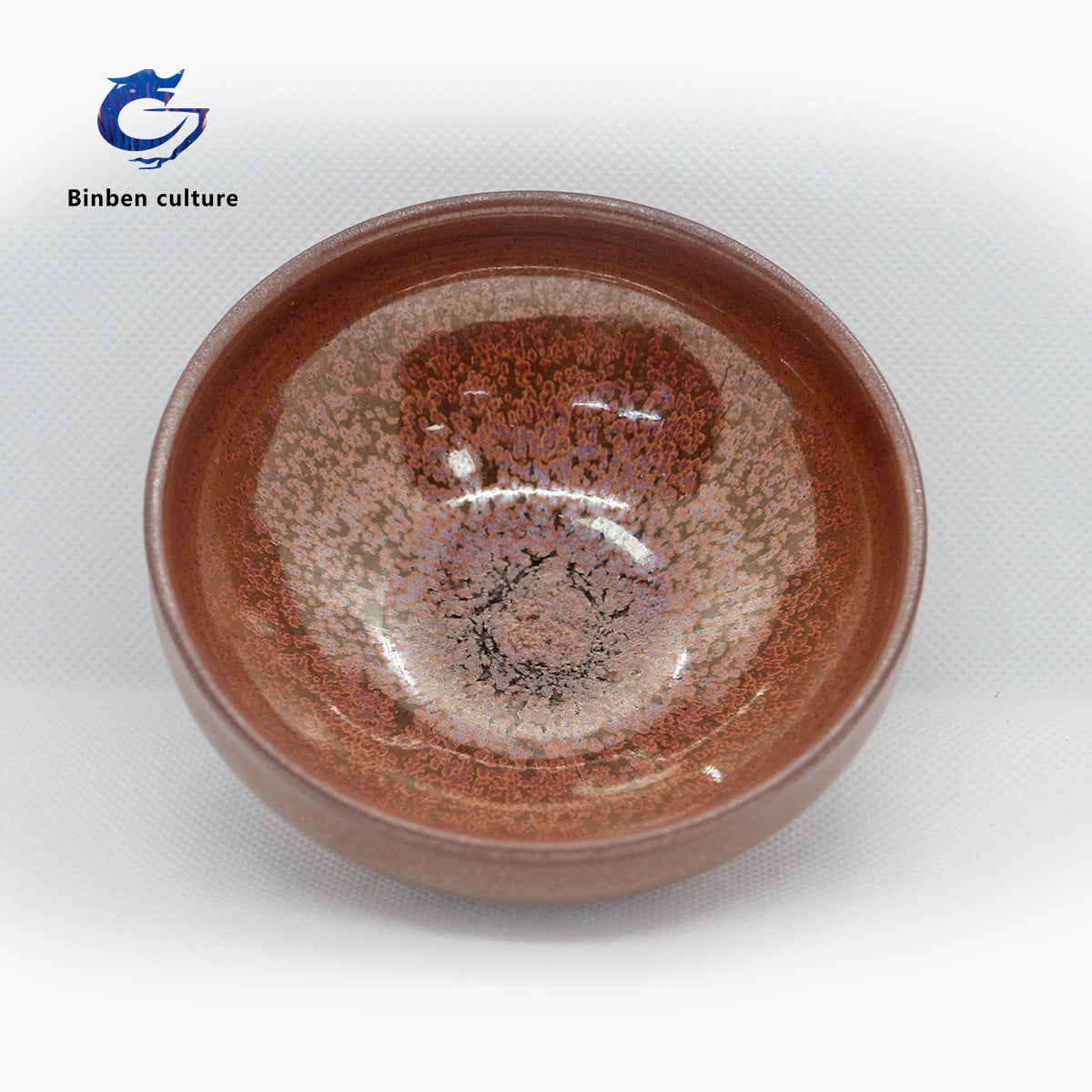 Chen Yuan Fujian Cup Type: Incense Burner Cup Glazed Surface: Red Plum