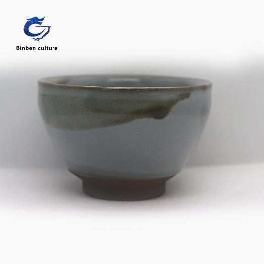 Chen Yuan Fujian Cup Type: Jar Cup Glazed Surface: Gray Shell