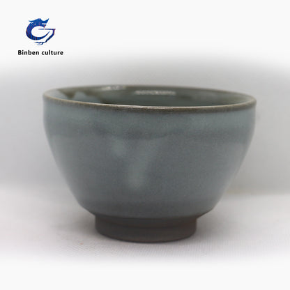 Chen Yuan Fujian Cup Type: Jar Cup Glazed Surface: Gray Shell