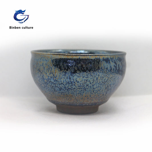 Chen Yuan Fujian Cup Type: General Cup Glazed Surface: Chai Shao Oil Drop