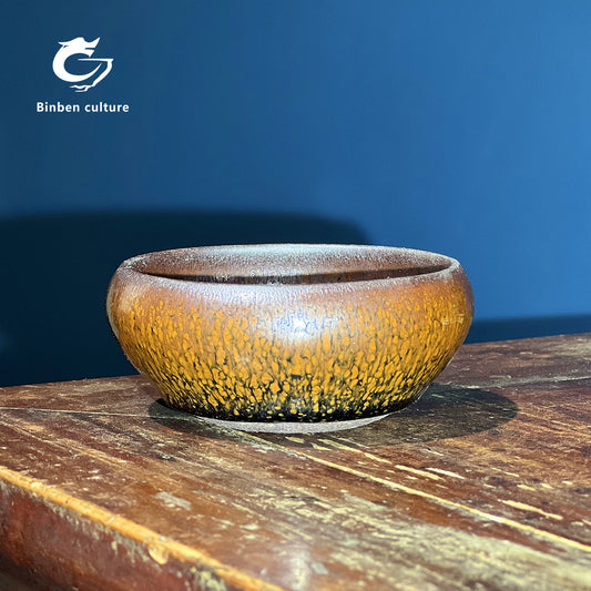 Xia Xingjian Lamp Type: Incense Burner Glazed Surface: Diesel Burner Oil Drop