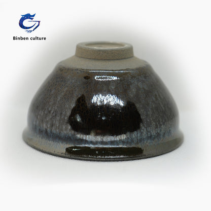 Type of Yeyi ware: Bundle mouth Glazed surface: Xuan