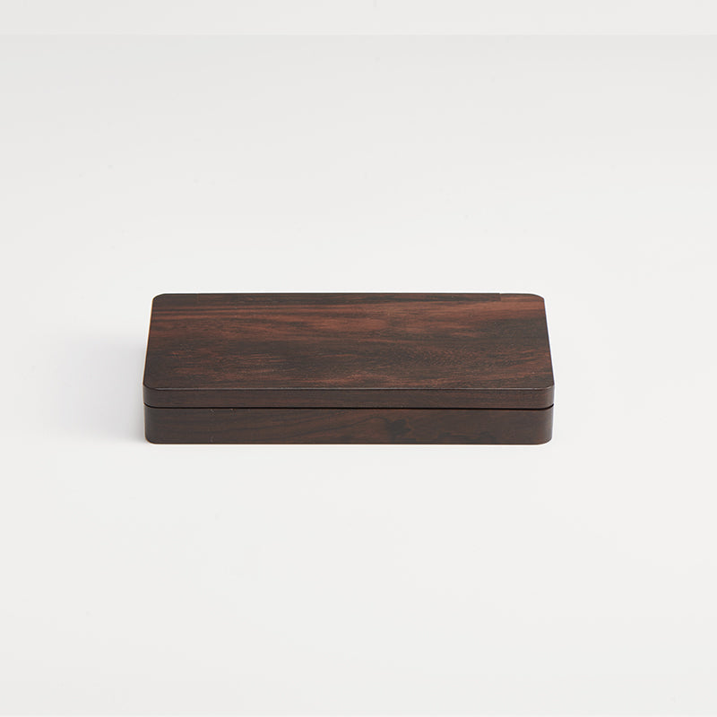 Black Sandalwood Box with Incense Sticks Portable Pack