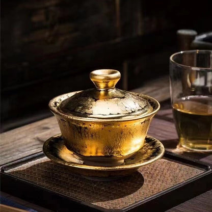 Songyu-Golden-tea sets