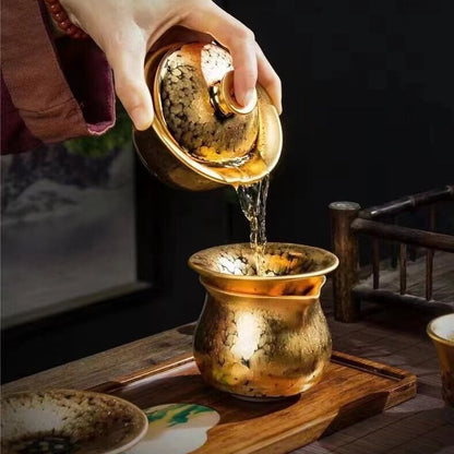 Songyu-Golden-tea sets