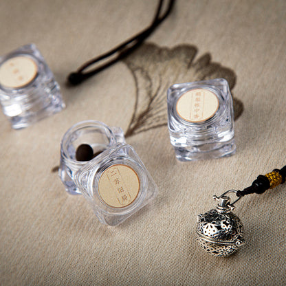 Incense Balls with Silver Pendant