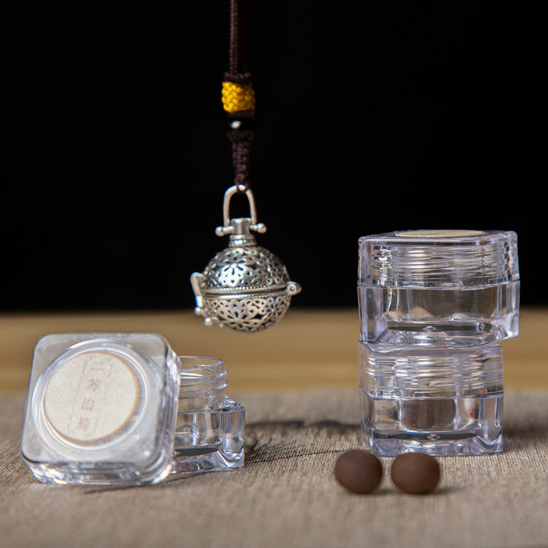 Incense Balls with Silver Pendant