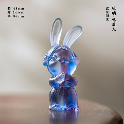 Rabbit Zodiac Mascot Incense Holder