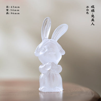 Rabbit Zodiac Mascot Incense Holder